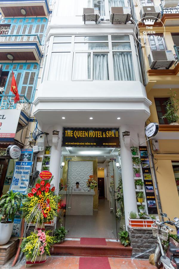 The Queen Hotel & Spa 2 Hanoi Exterior photo